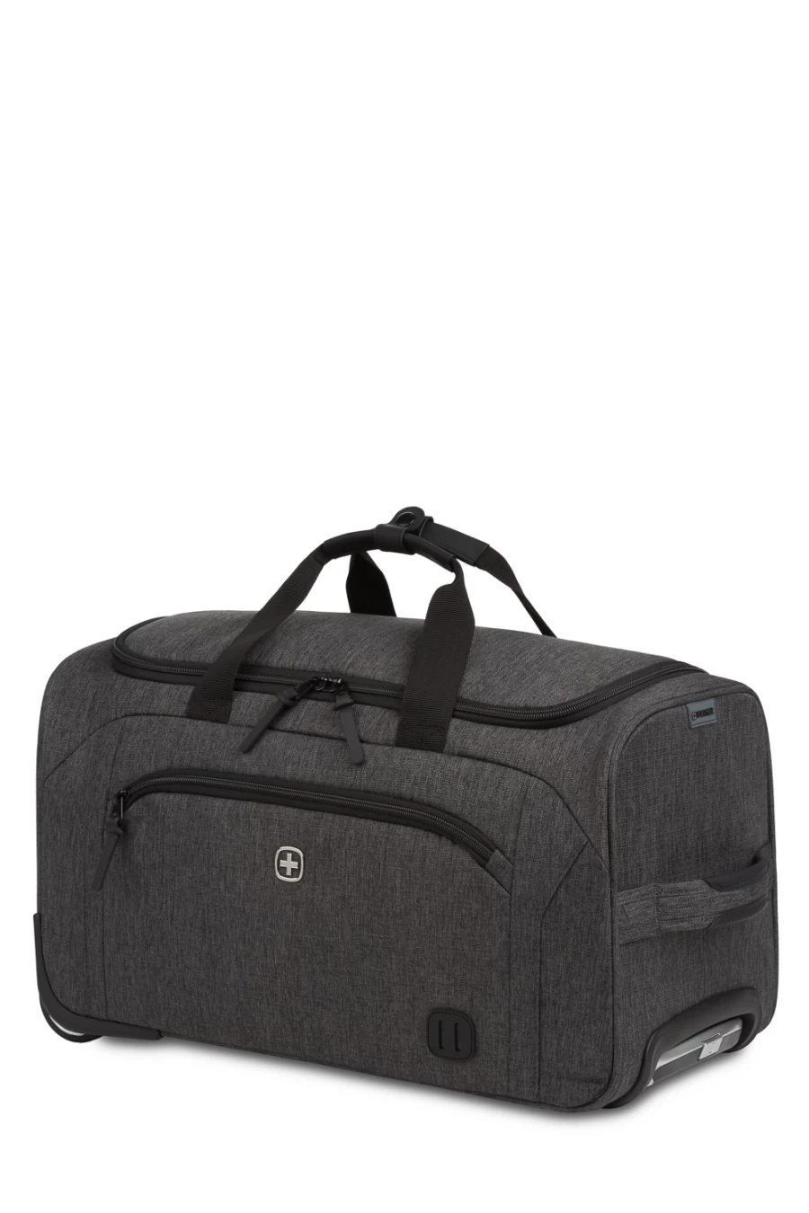 SWISSGEAR Urban Tourist Rolling Duffel Bag - Dark Gray Heather, Durable Travel Luggage with Wheels