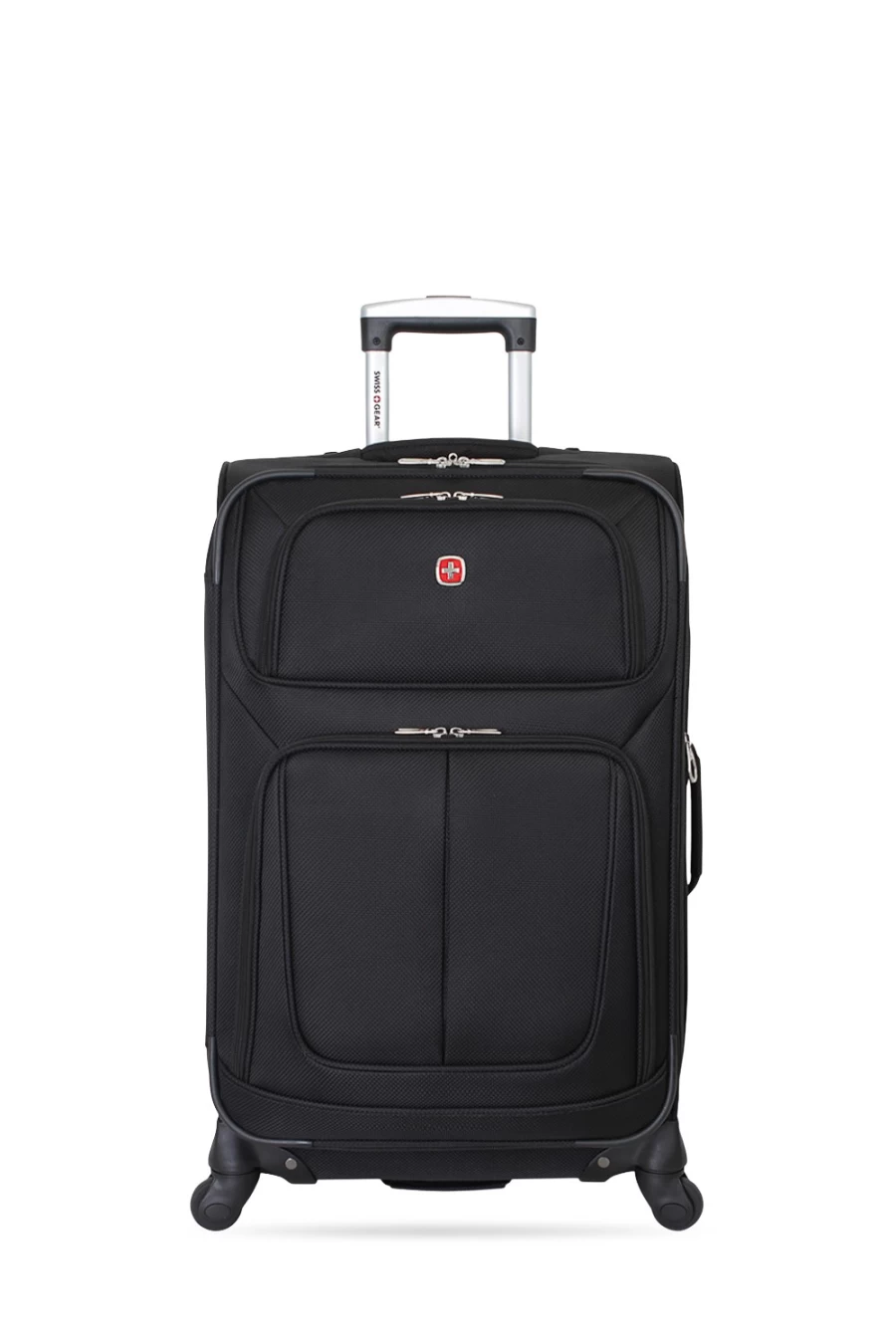 SWISSGEAR 6283 24.5-Inch Expandable Spinner Suitcase - Durable Lightweight Luggage with 360° Wheels