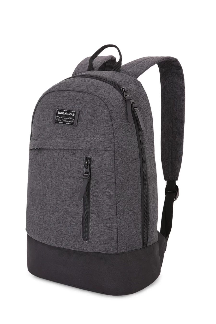 SWISSGEAR 5319 Getaway Laptop Backpack for Travel & Work - Lightweight Durable Daypack with Laptop Compartment, Heather Gray