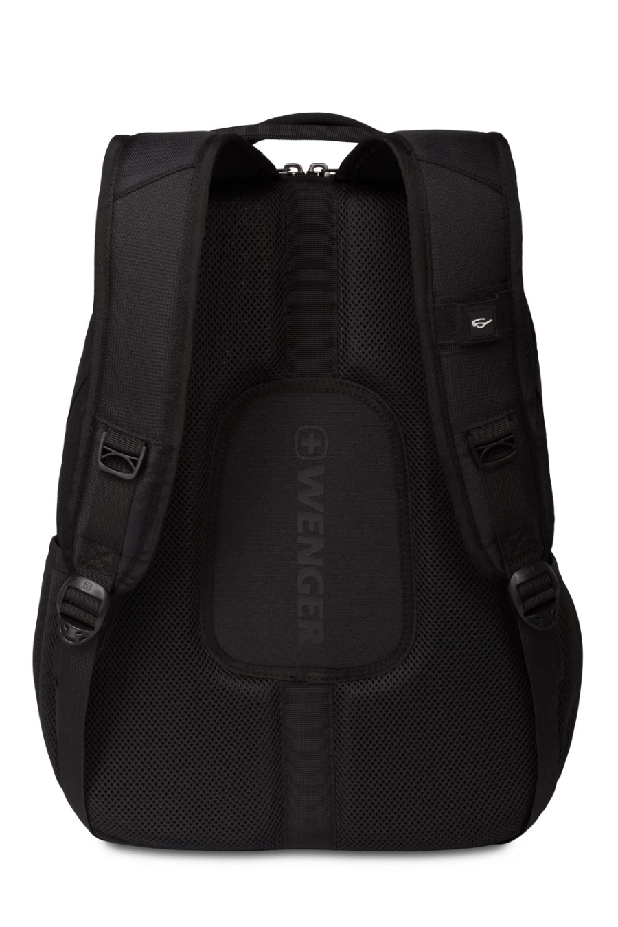 SWISSGEAR 16 Inch Laptop Backpack - Wenger Style Sidebar Design, Durable Black Computer Bag for Men & Women