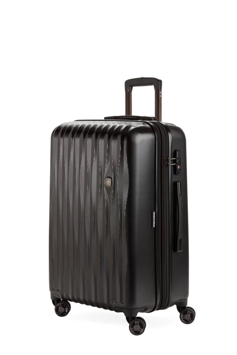 SWISSGEAR 7272 Energie Expandable Hardside Spinner Suitcase, 23-Inch Carry-On Luggage with Durable Shell and Smooth Wheels