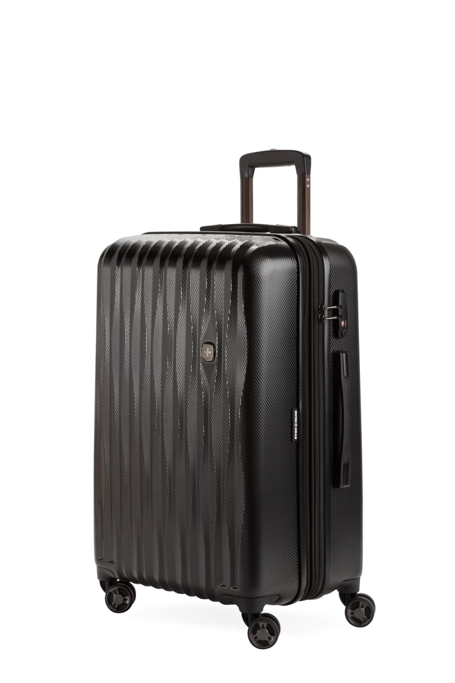 SWISSGEAR 7272 Energie Expandable Hardside Spinner Suitcase, 23-Inch Carry-On Luggage with Durable Shell and Smooth Wheels