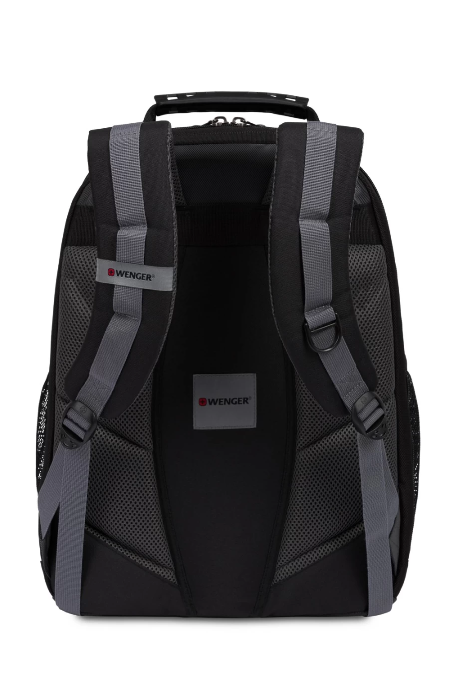 SWISSGEAR 16 Inch Laptop Backpack for Men & Women - Wenger Legacy Black/Gray Business Travel Backpack with USB Charging Port