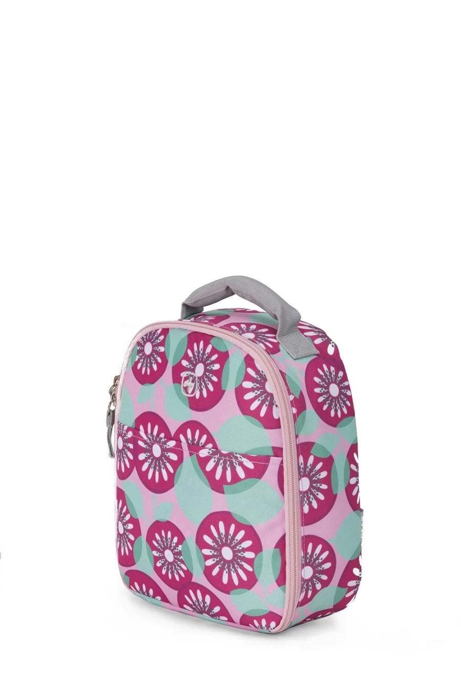 SWISSGEAR Kids Lunch Box - Insulated Kiwi Petals Print School Lunch Bag for Boys & Girls