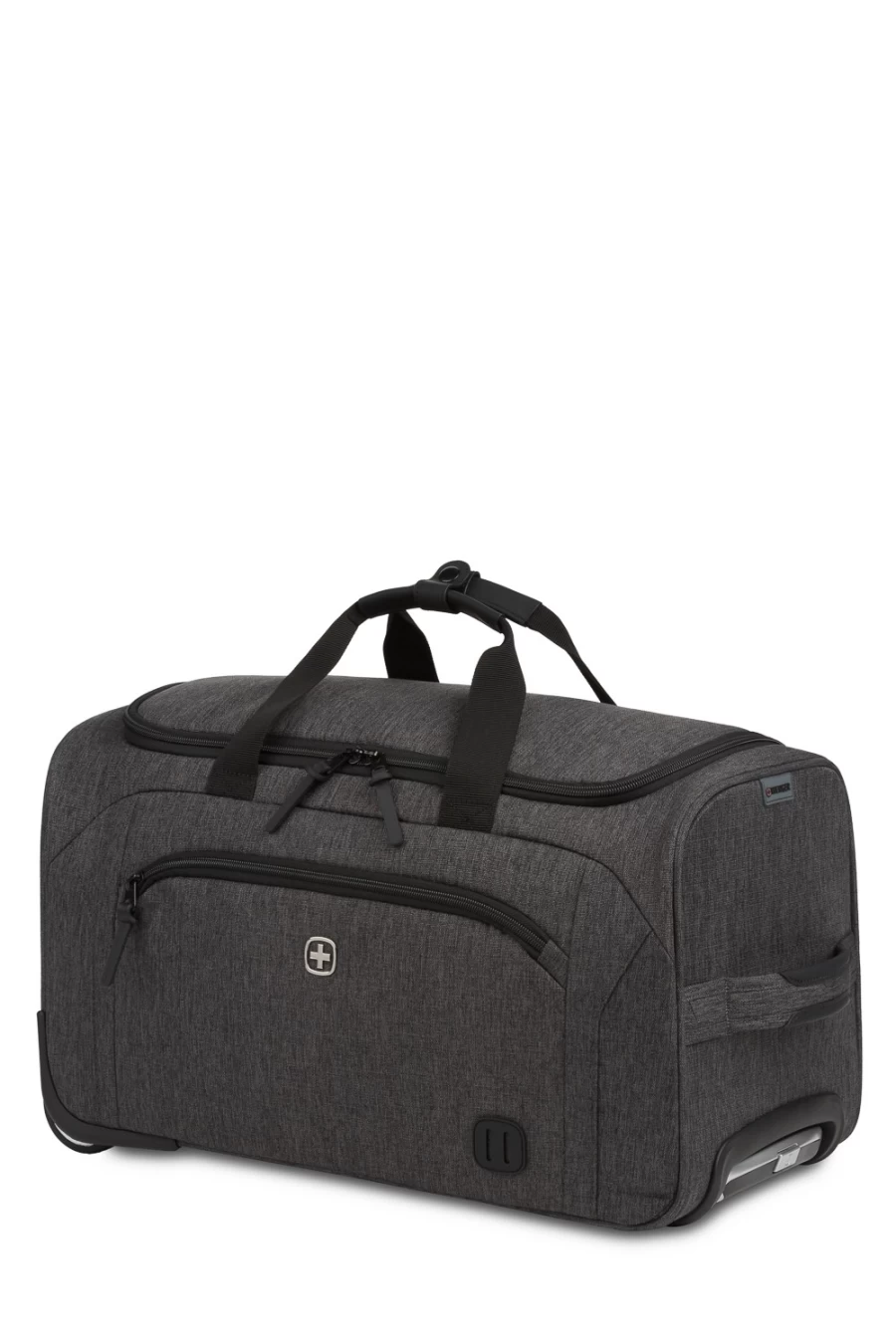 SWISSGEAR Urban Tourist Rolling Duffel Bag - Dark Gray Heather, Durable Travel Luggage with Wheels