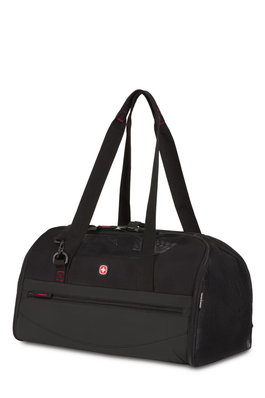 SWISSGEAR 3326 Getaway Pet Carrier - Airline Approved Travel Carrier for Small Dogs & Cats, Durable & Lightweight with Ventilation & Comfort Features