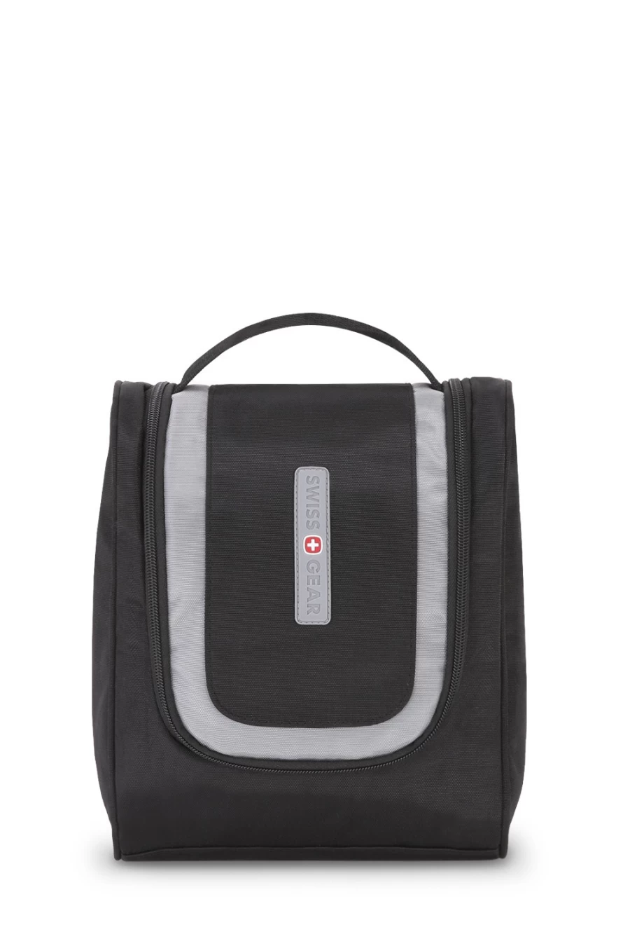 SWISSGEAR Hanging Travel Toiletry Bag with Hook, Portable Organizer for Toiletries, Water-Resistant Cosmetic Case for Men and Women