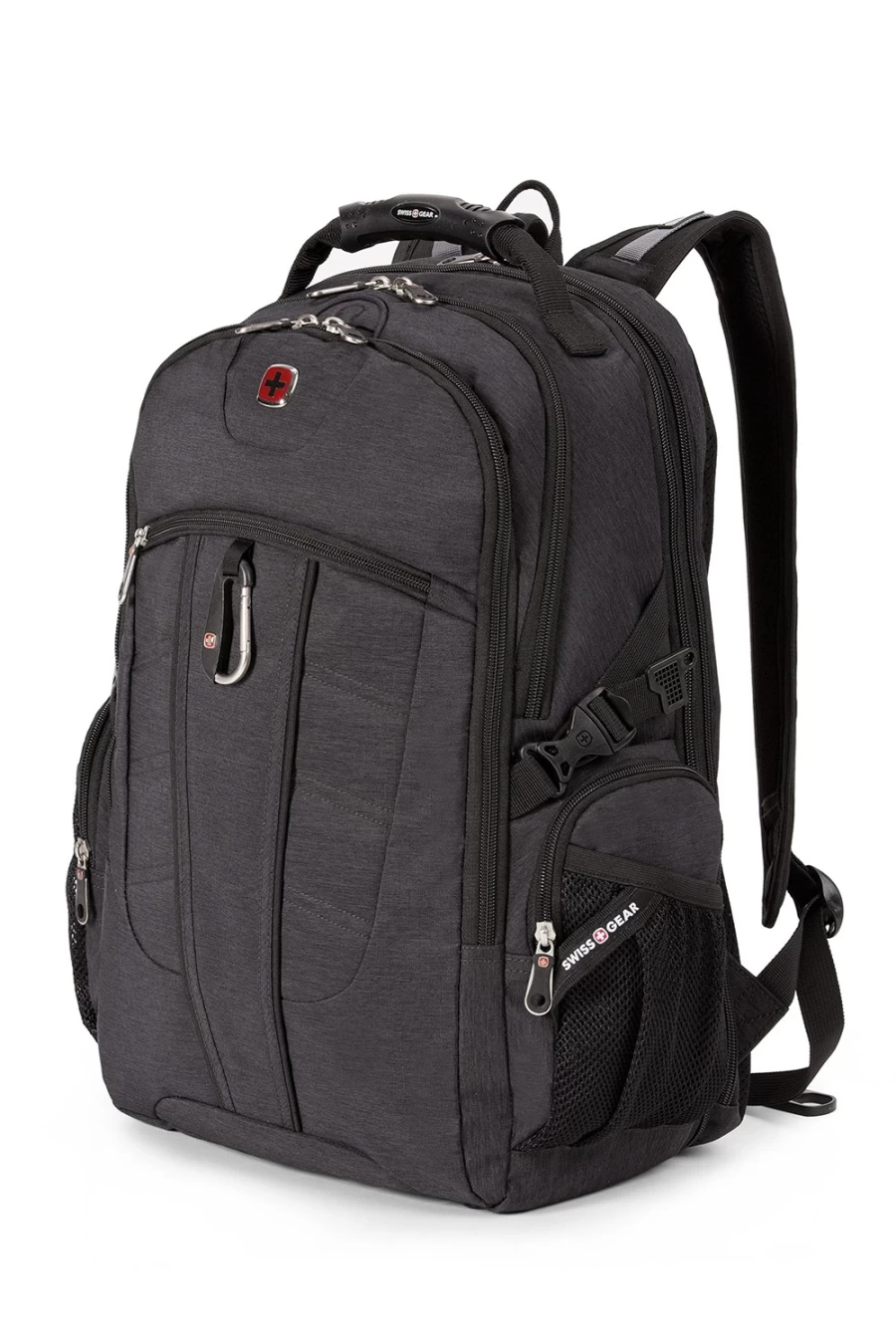 SWISSGEAR Scansmart 1753 Anti-Theft Laptop Backpack with USB Charging Port, TSA-Friendly Design for Travel & Business, 17-Inch Laptop Compartment, Durable Carry-On Backpack