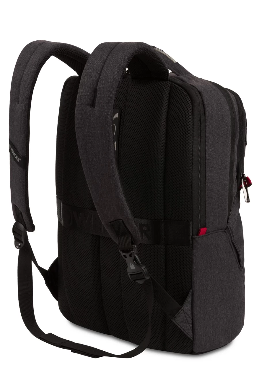 SWISSGEAR Professional 16 Inch Laptop Backpack - Durable Charcoal Heather Travel Backpack for Men & Women