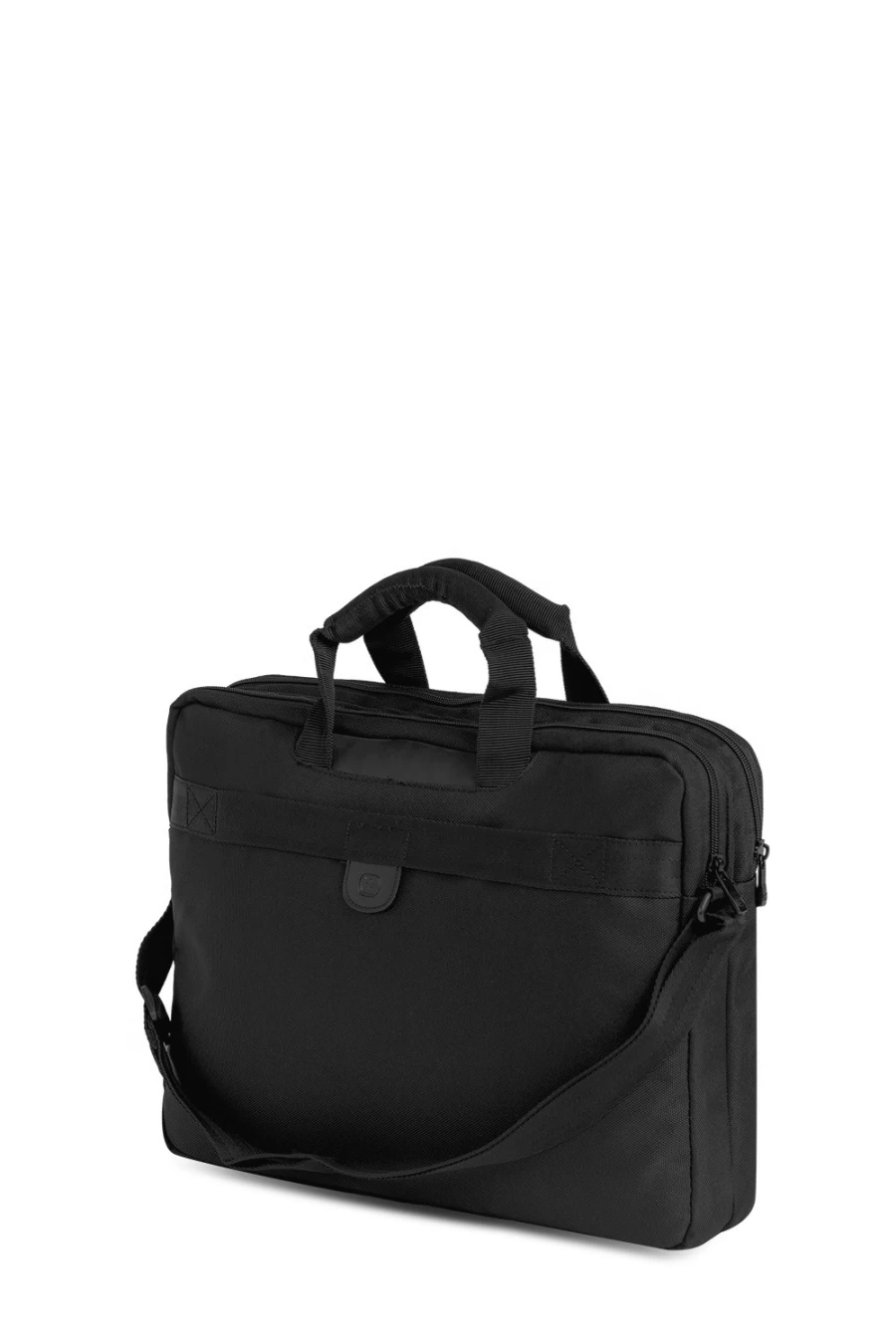 SWISSGEAR Anthem 17 Inch Slim Laptop Backpack - Lightweight Business Travel Computer Bag in Black & Gray