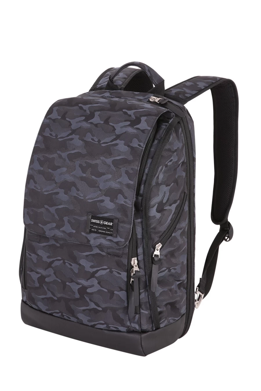 SWISSGEAR 5981 17 Inch Laptop Backpack with USB Charging Port, Durable Travel Backpack for Men & Women, Water Resistant College School Computer Bag, Black