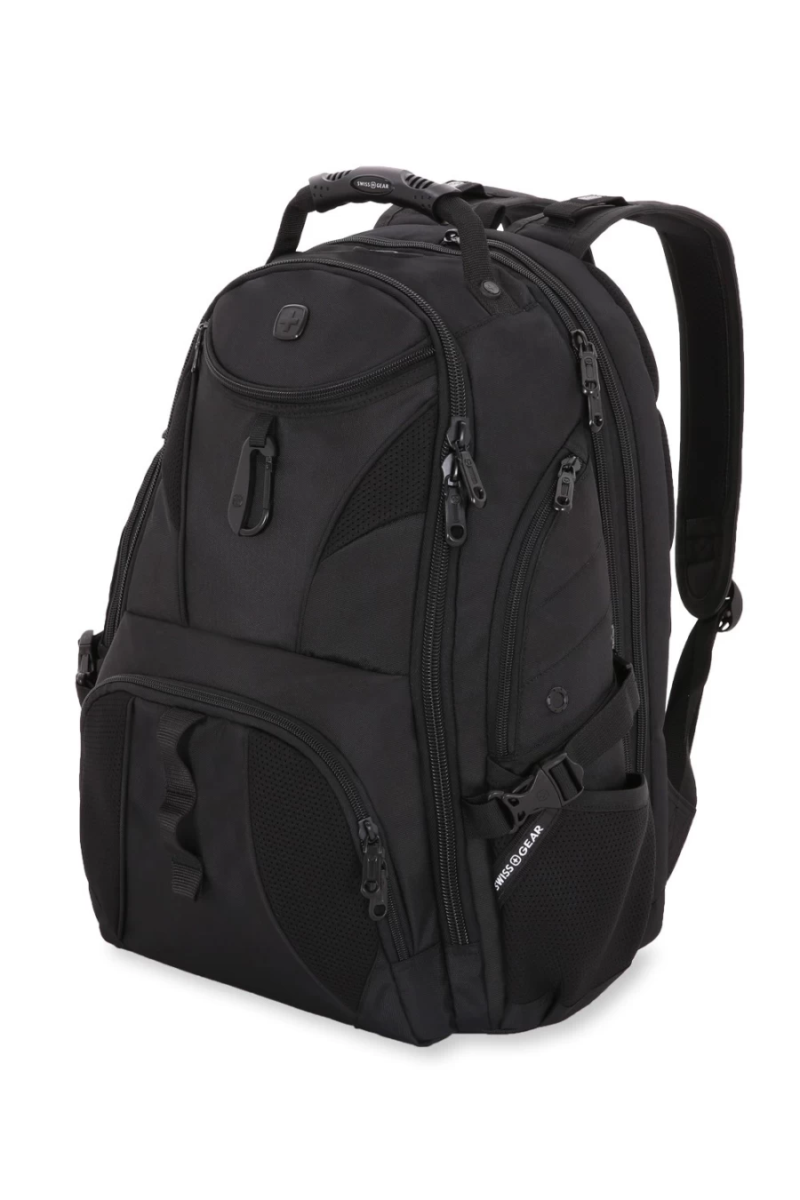 SWISSGEAR 1900 Scansmart TSA-Friendly Laptop Backpack for Travel & Work - Black Series