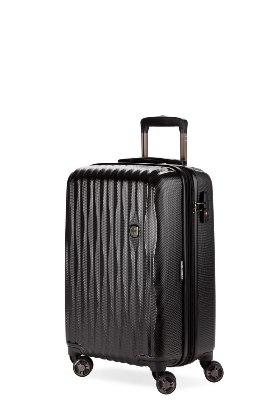 SWISSGEAR 7272 19" Expandable USB Charging Hardside Spinner Carry-On Luggage