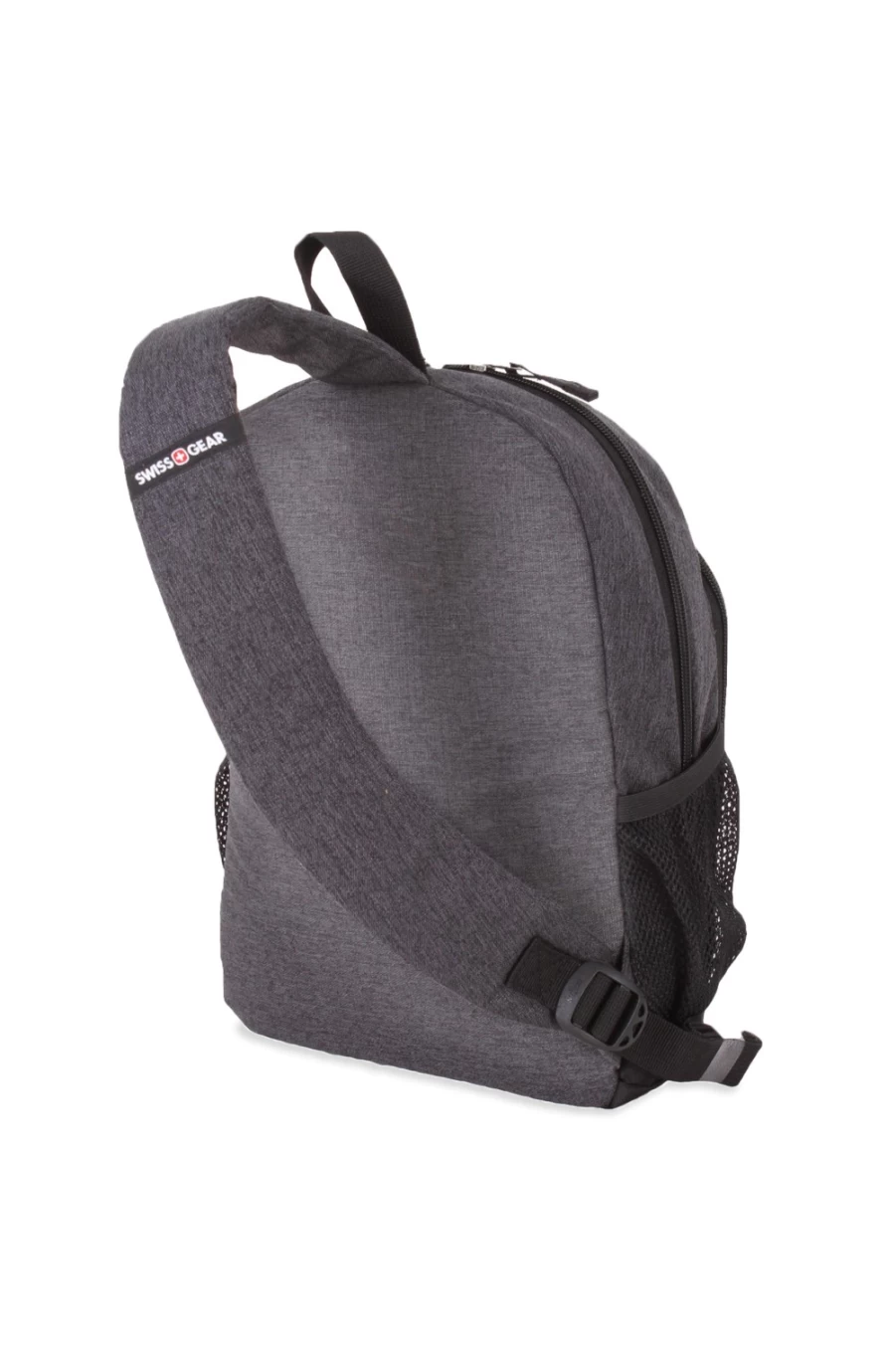 SWISSGEAR 2610 Monosling Sling Bag - Lightweight Durable Crossbody Chest Shoulder Bag for Men & Women, Dark Gray Travel Daypack