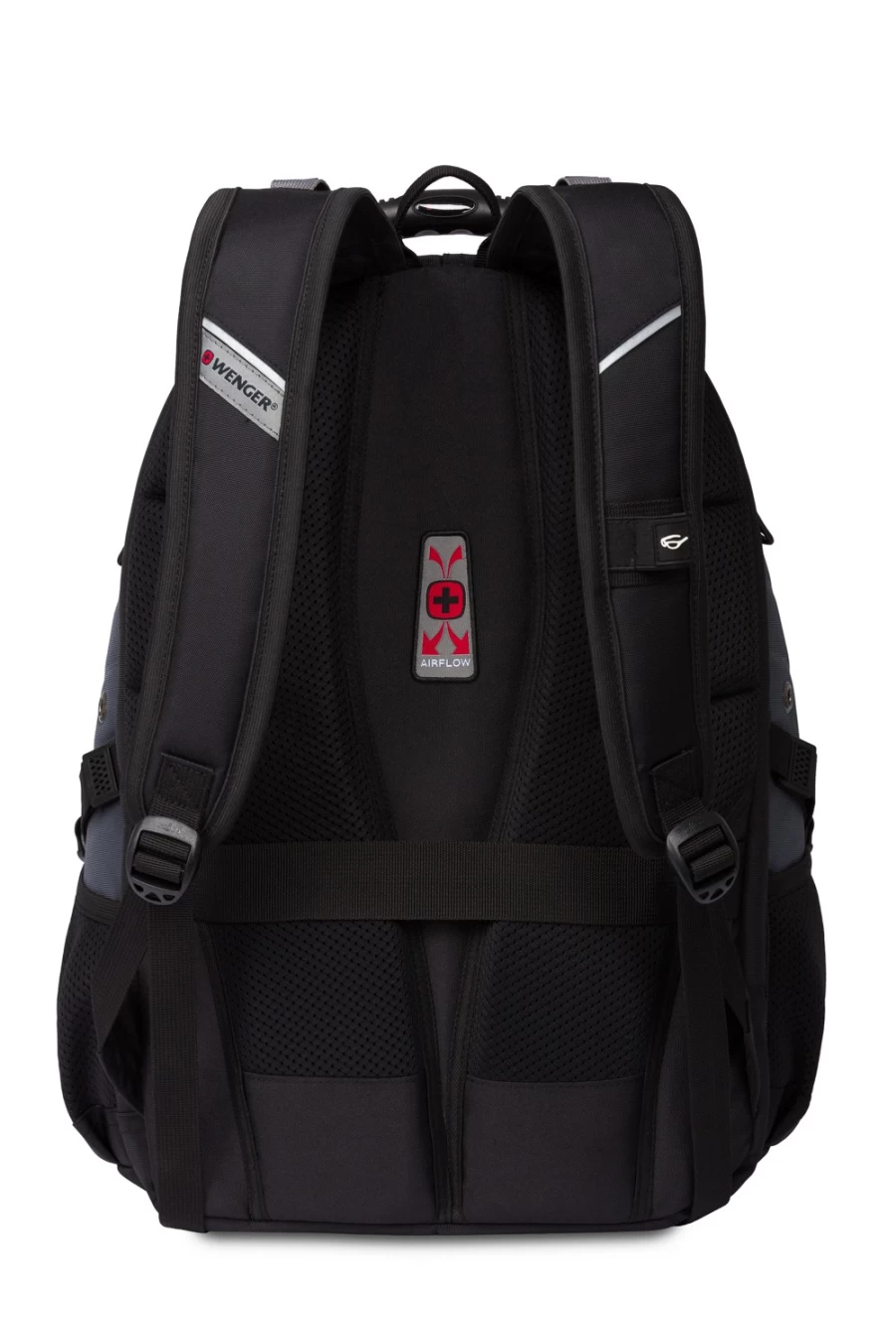 SWISSGEAR Scansmart Laptop Backpack - Wenger Legend Series Black Gray Business Travel Computer Bag