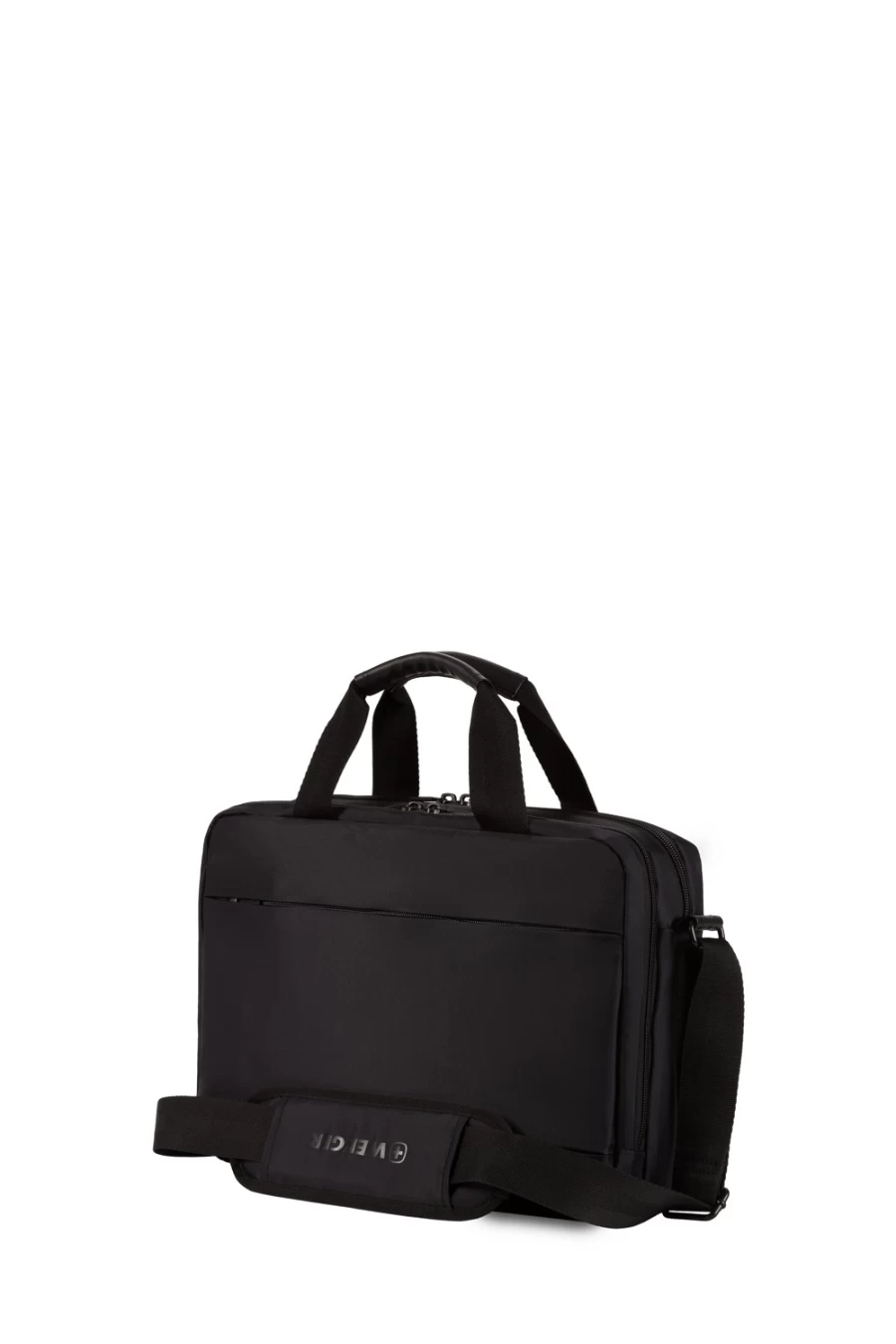 SWISSGEAR 14 Inch Laptop Briefcase - Durable Business Laptop Bag for Men & Women, Black Travel Computer Case with Organizer, Stylish Work Backpack for Professionals