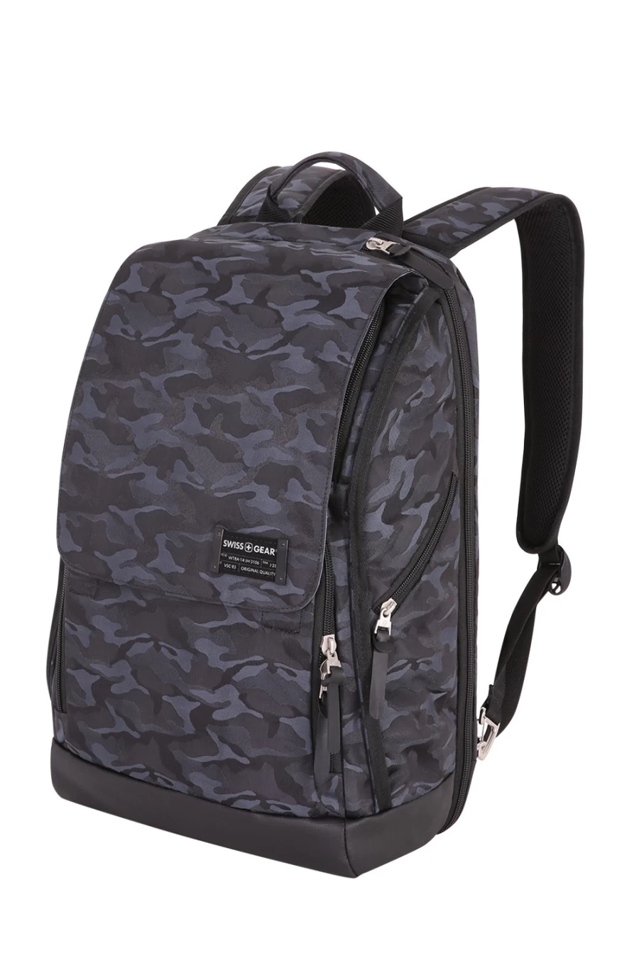 SWISSGEAR 5981 17 Inch Laptop Backpack with USB Charging Port, Durable Travel Backpack for Men & Women, Water Resistant College School Computer Bag, Black