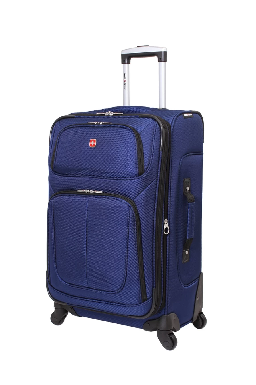 SWISSGEAR 6283 24.5-Inch Expandable Spinner Suitcase - Lightweight Durable Luggage with 360° Wheels