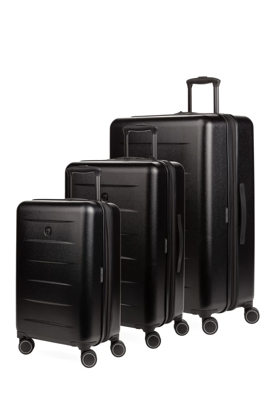 SWISSGEAR 8020 3-Piece Expandable Hardshell Spinner Luggage Set with TSA Lock, Lightweight Suitcase for Travel