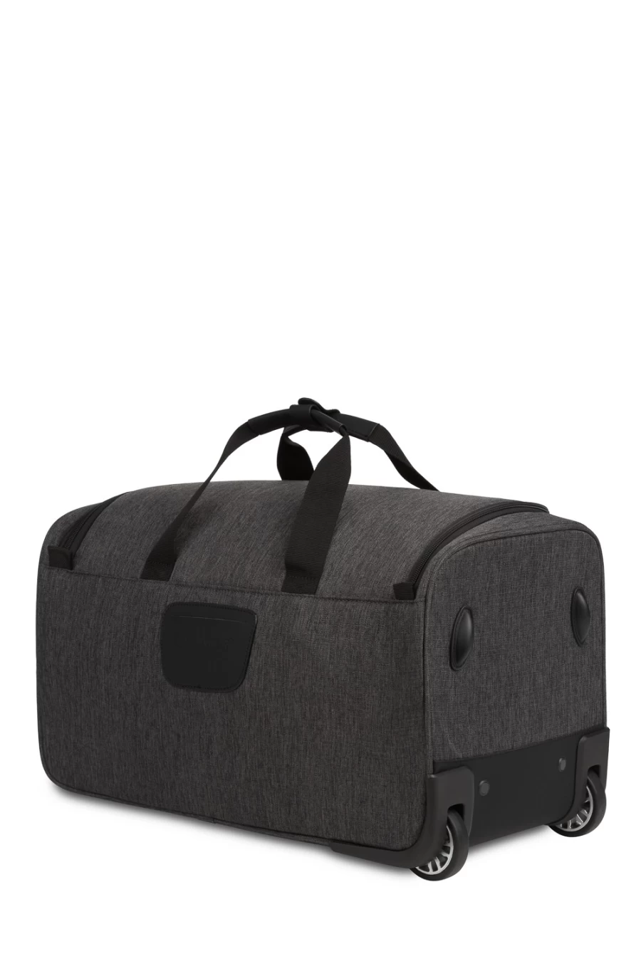 SWISSGEAR Urban Tourist Rolling Duffel Bag - Dark Gray Heather, Durable Travel Luggage with Wheels