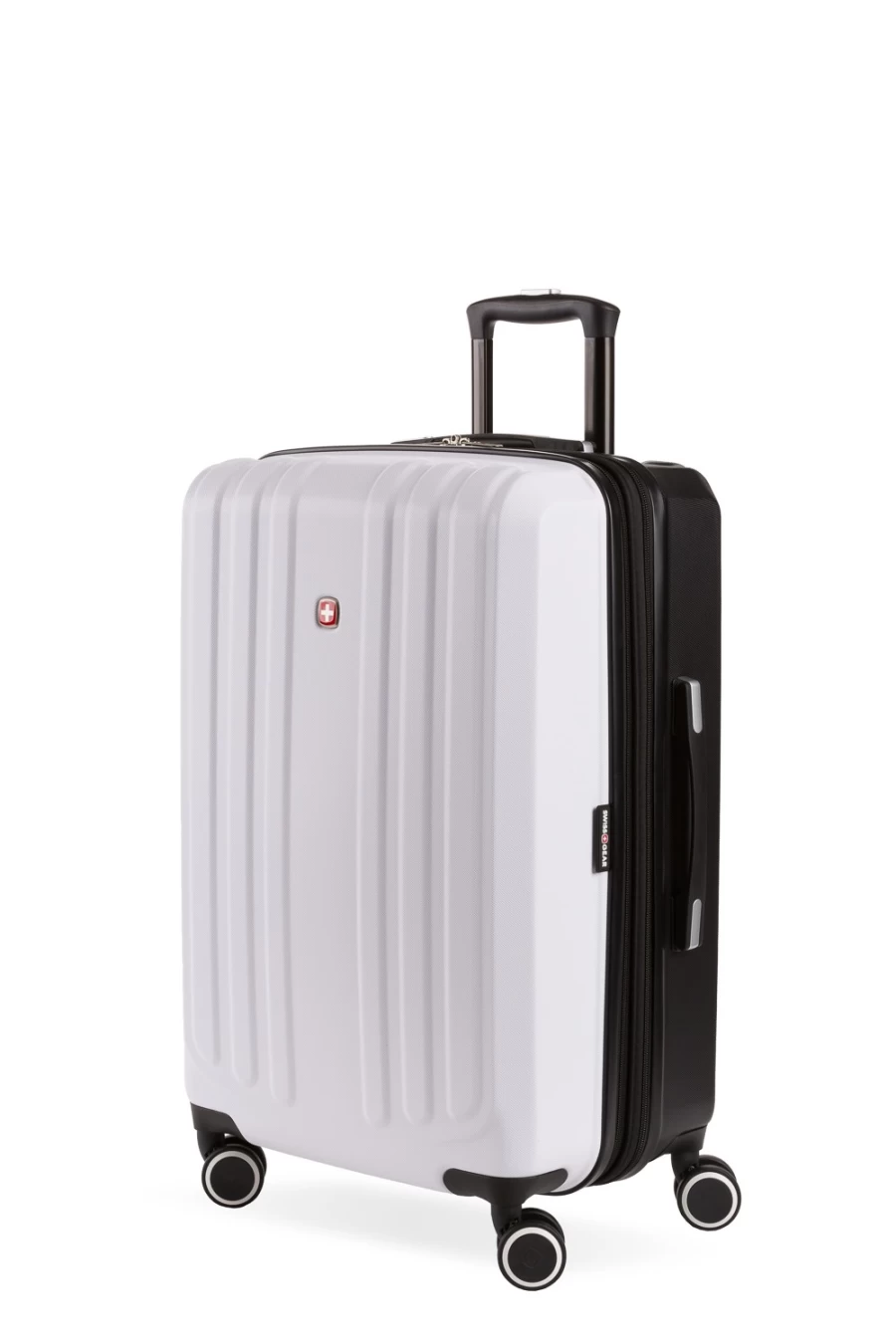 SWISSGEAR 24-Inch Expandable Hardshell Spinner Suitcase - Lightweight Durable Checked Luggage with 360° Wheels