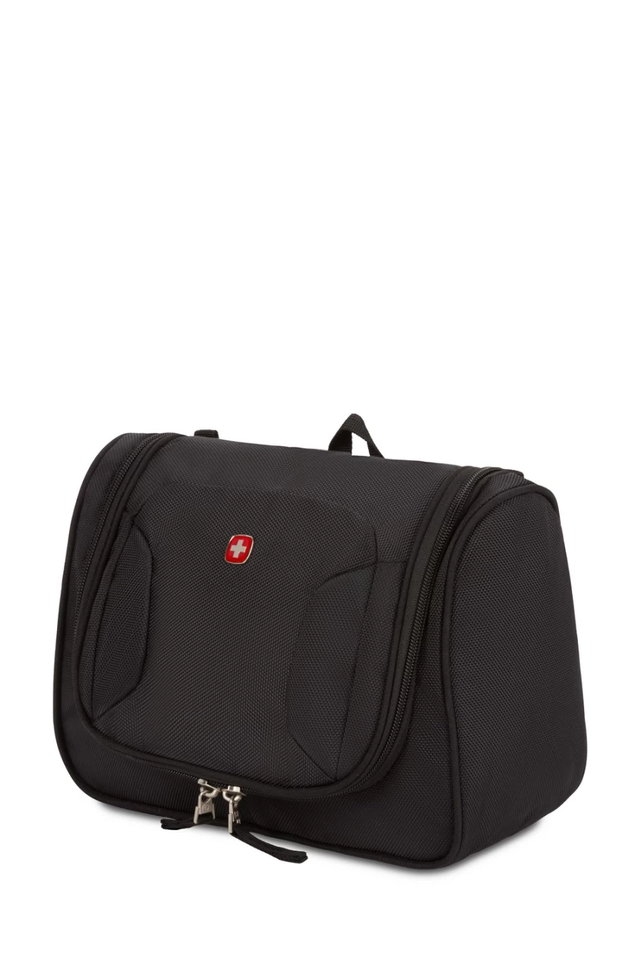 SWISSGEAR Hanging Toiletry Bag 1092 - Travel Organizer with Hook, Water-Resistant Cosmetic Case for Men & Women