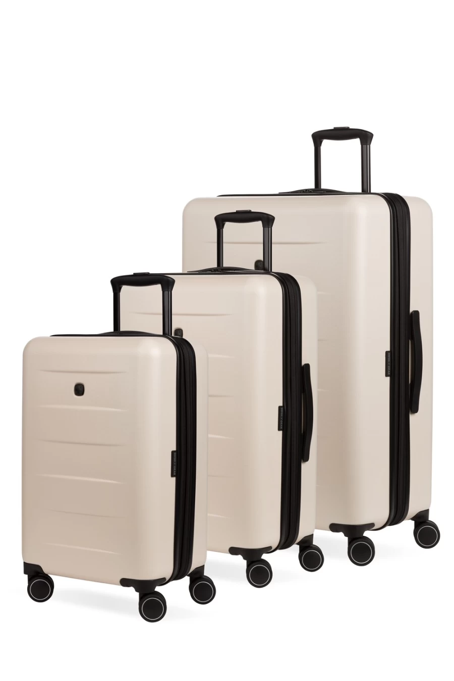 SWISSGEAR 8020 3-Piece Expandable Hardshell Spinner Luggage Set with TSA Lock, Lightweight Suitcase for Travel