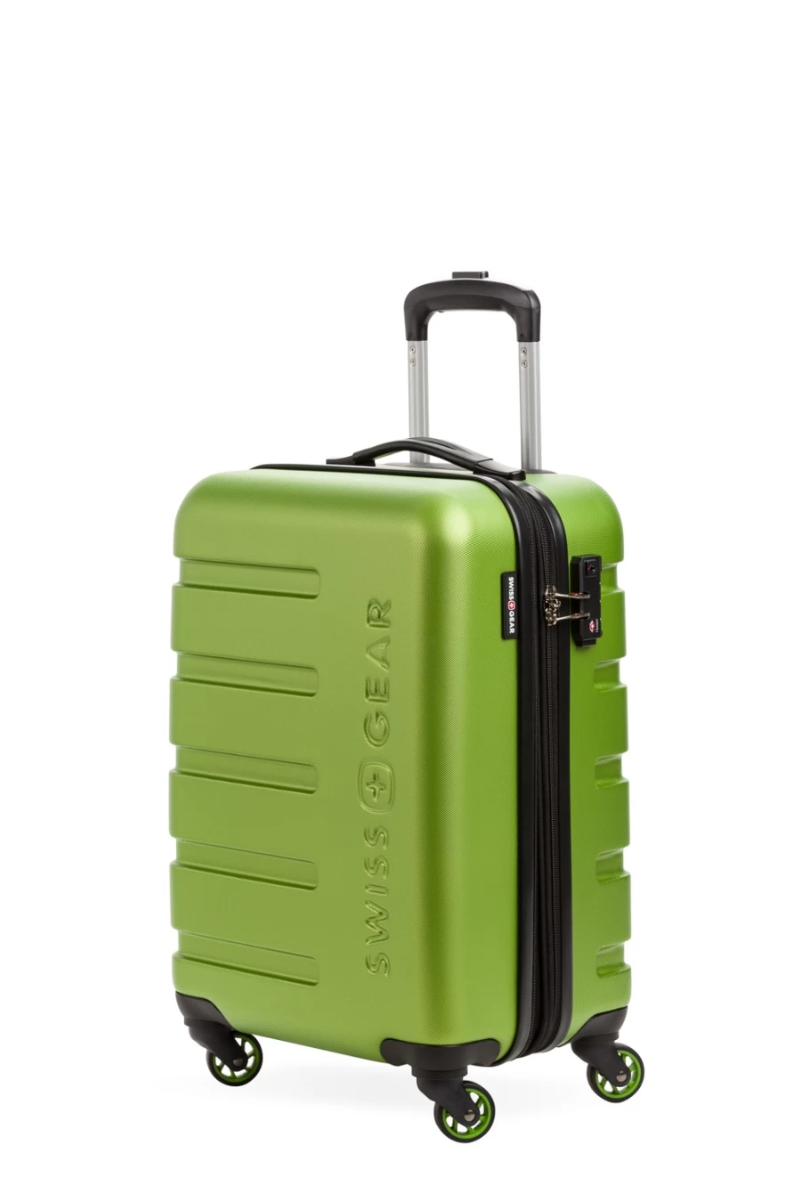 SWISSGEAR 7366 18-Inch Expandable Hardside Spinner Luggage Carry-On Suitcase for Travel