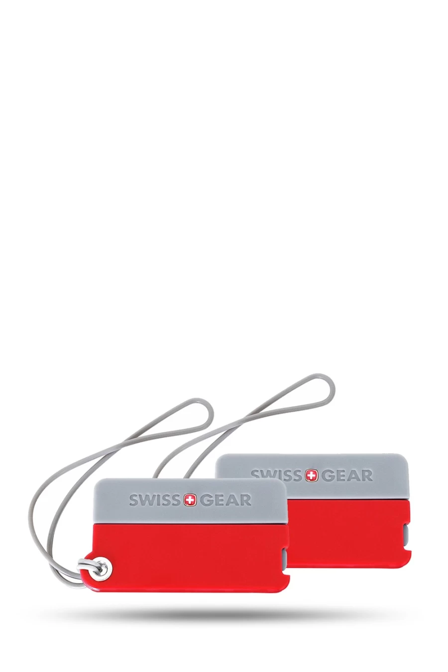 SWISSGEAR Luggage Tags Twin Pack - Durable Travel ID Tags for Suitcases & Bags