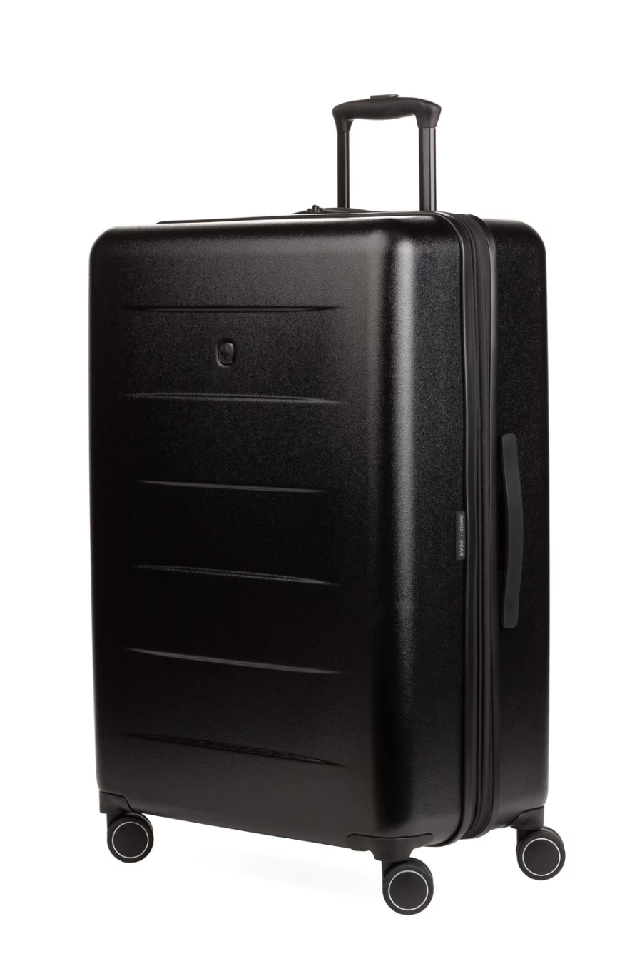 SWISSGEAR 8020 27" Expandable Hardshell Spinner Suitcase with 360° Wheels, Durable Lightweight Luggage for Travel