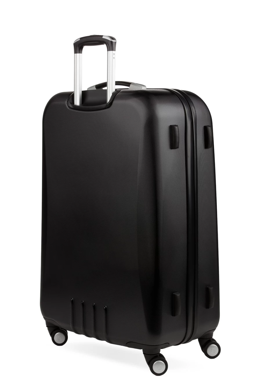SWISSGEAR Rove 27 Inch Hardside Spinner Suitcase - Black Carry-On Luggage for Travel