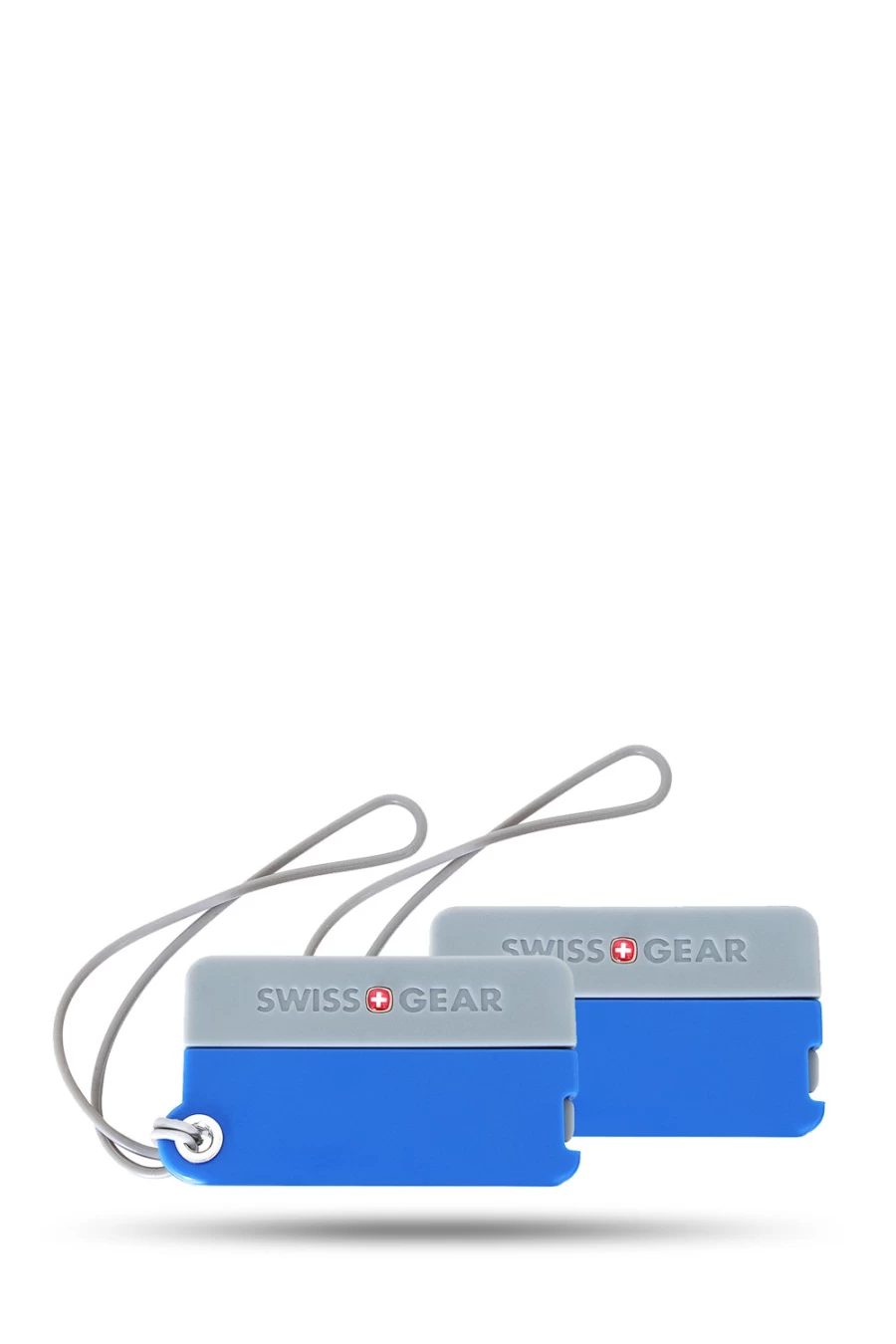 SWISSGEAR Luggage Tags Twin Pack - Durable Travel ID Tags for Suitcases & Bags