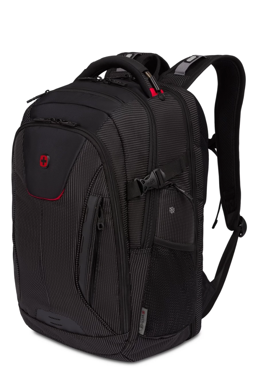 SWISSGEAR USB Scansmart Laptop Backpack - Dotted Black, Wenger Commander Style Business Bag