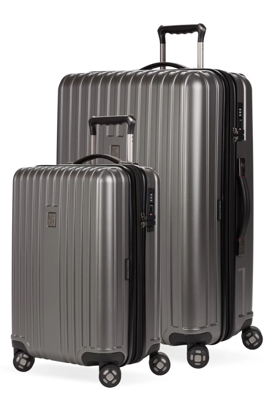 SWISSGEAR 7910 Expandable Hardside Suitcase - Durable Lightweight Spinner Luggage with TSA Lock for Travel