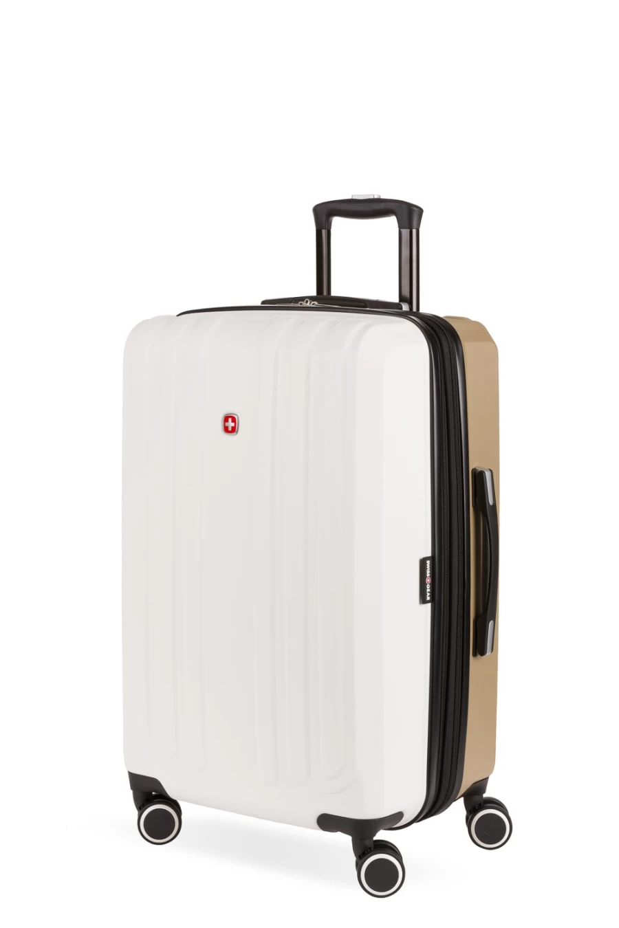 SWISSGEAR 24-Inch Expandable Hardshell Spinner Suitcase - Lightweight Durable Checked Luggage with 360° Wheels