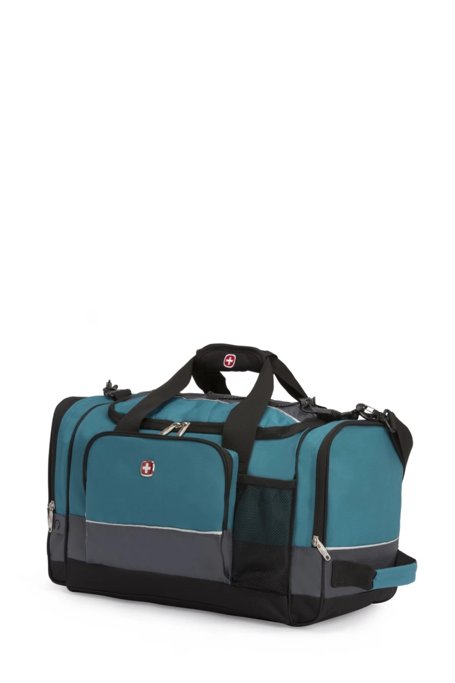 SWISSGEAR 9000 20-Inch Apex Duffel Bag - Durable Sports Travel Gear for Gym & Weekend Trips
