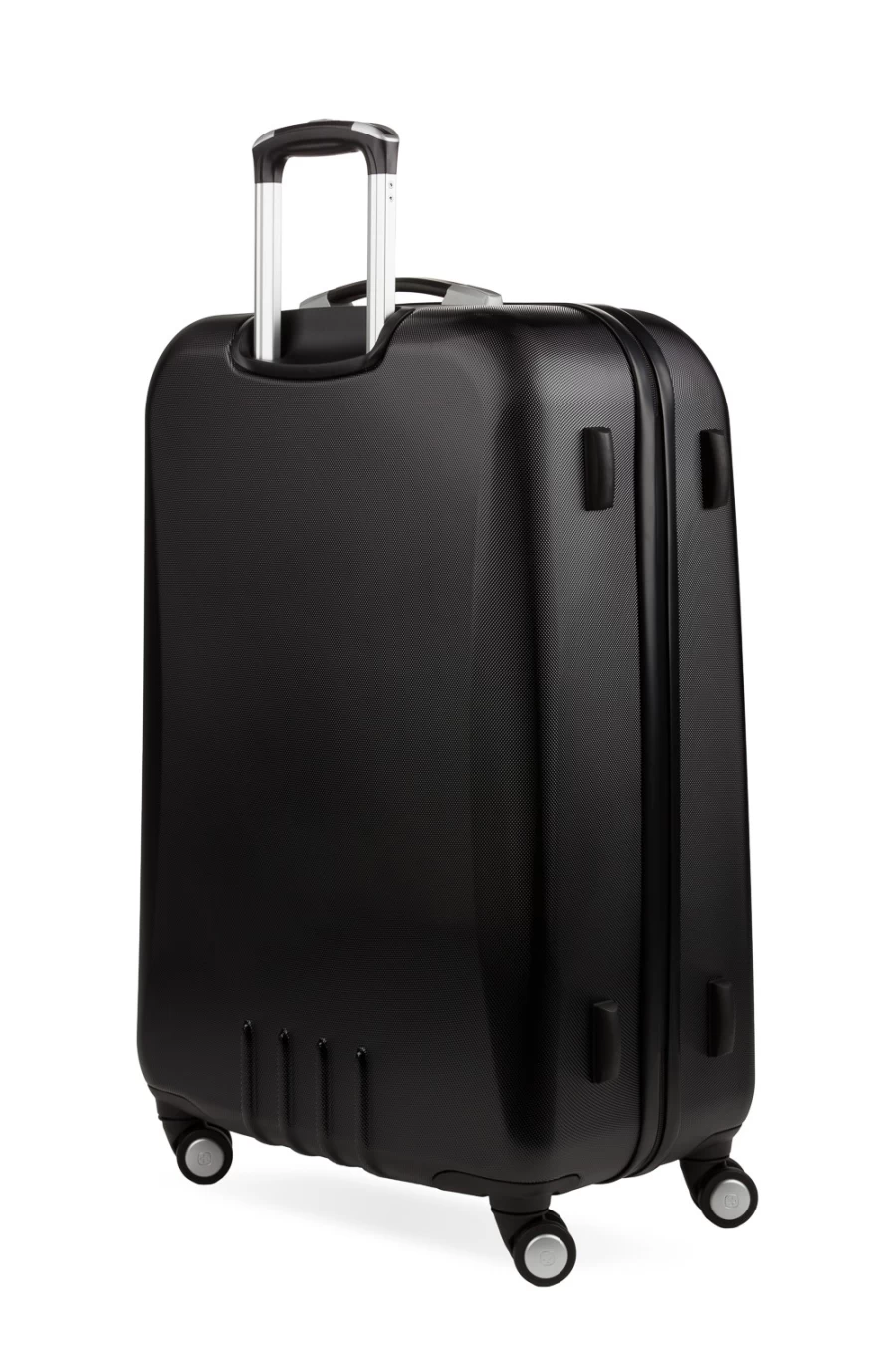 SWISSGEAR Rove 27 Inch Hardside Spinner Suitcase - Black Carry-On Luggage for Travel