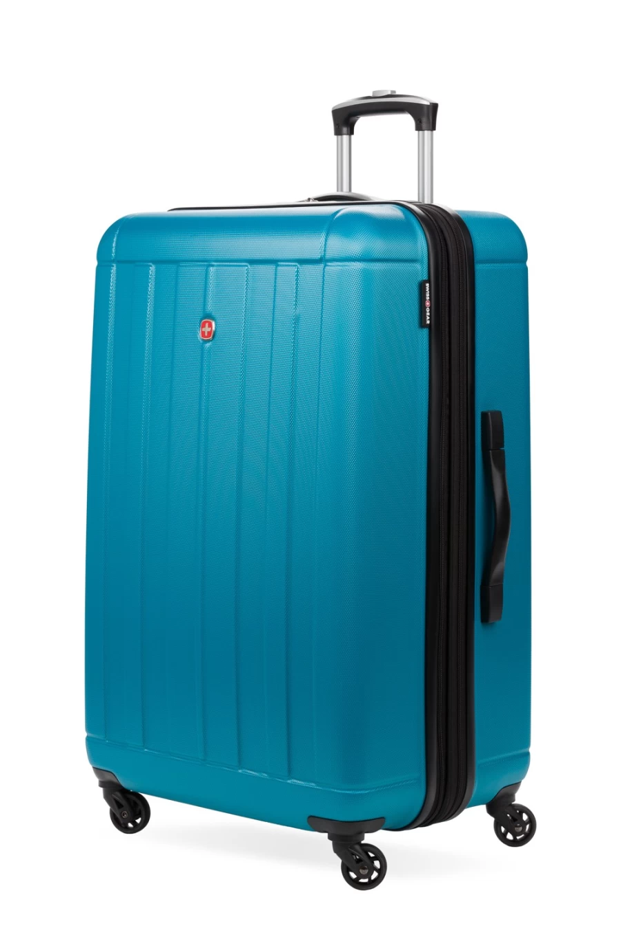 SWISSGEAR 6297 27-Inch Expandable Hardshell Spinner Suitcase, Durable Lightweight Luggage with 360-Degree Wheels