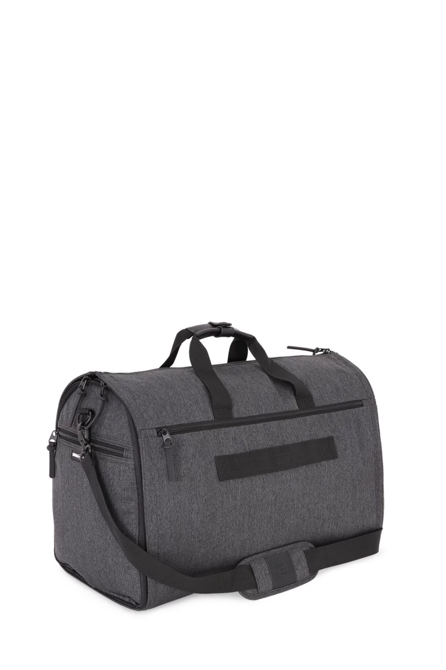 SWISSGEAR 20-Inch Getaway Duffel Bag for Travel & Gym - Durable Dark Gray Carryall with Spacious Compartments
