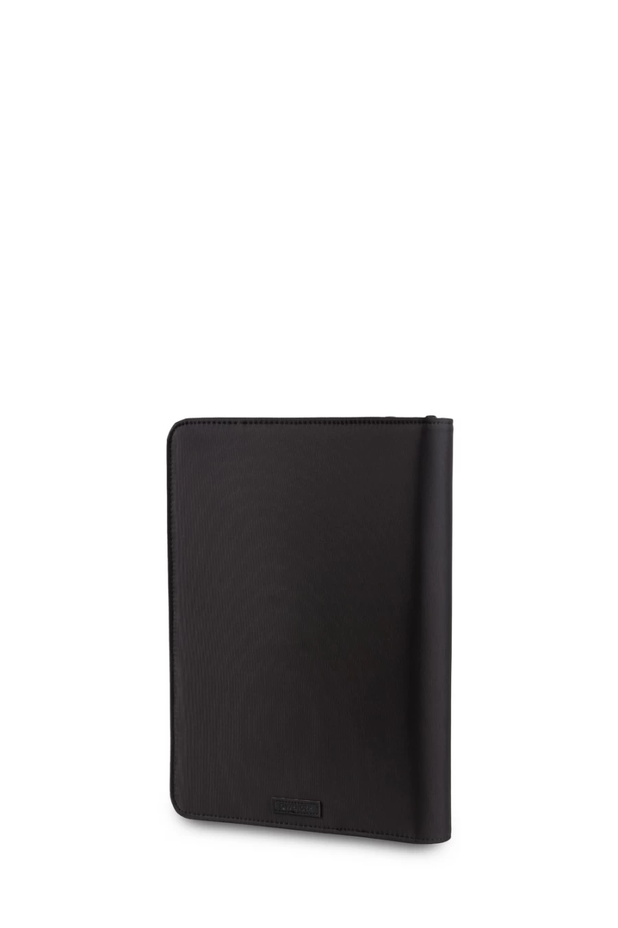 SWISSGEAR Black Zippered Padfolio - Professional Wenger Objective Style Organizer for Documents & Accessories