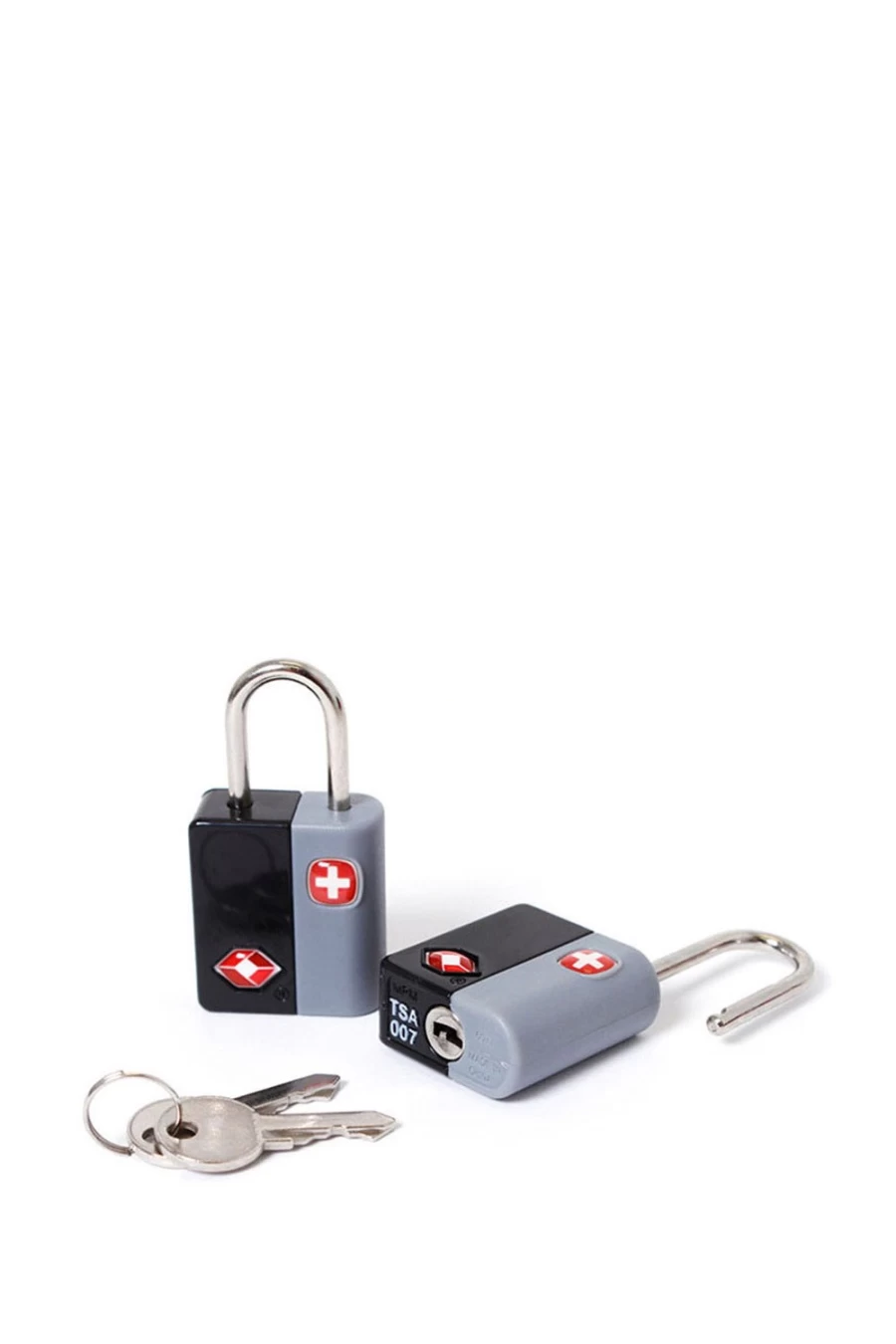 SWISSGEAR TSA Approved Luggage Locks Twin Pack - Secure Travel Key Locks for Suitcases & Bags