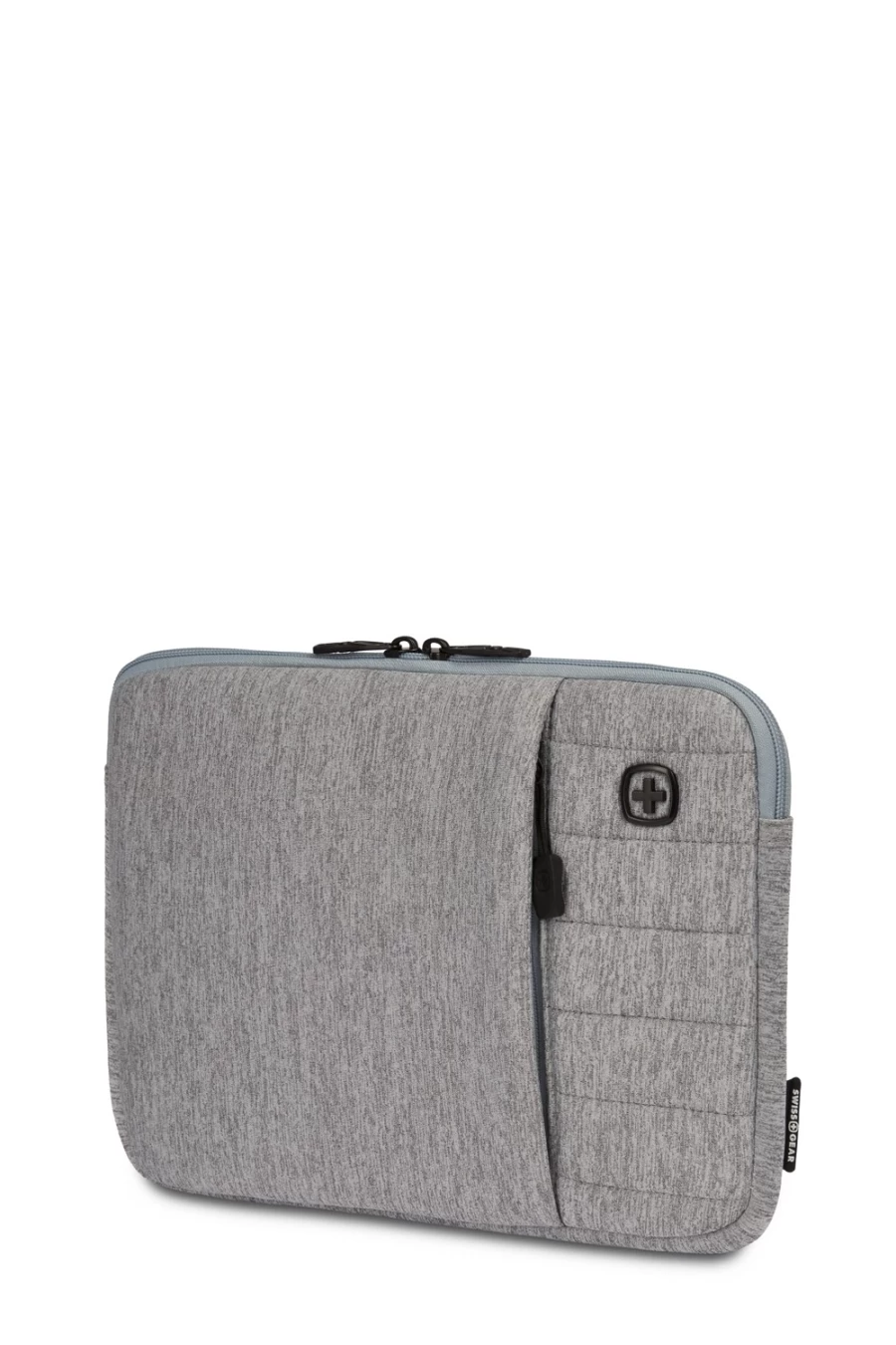 SWISSGEAR 13 Inch Laptop Sleeve with Padding - Light Gray Heather Protective Case for MacBook & Notebooks