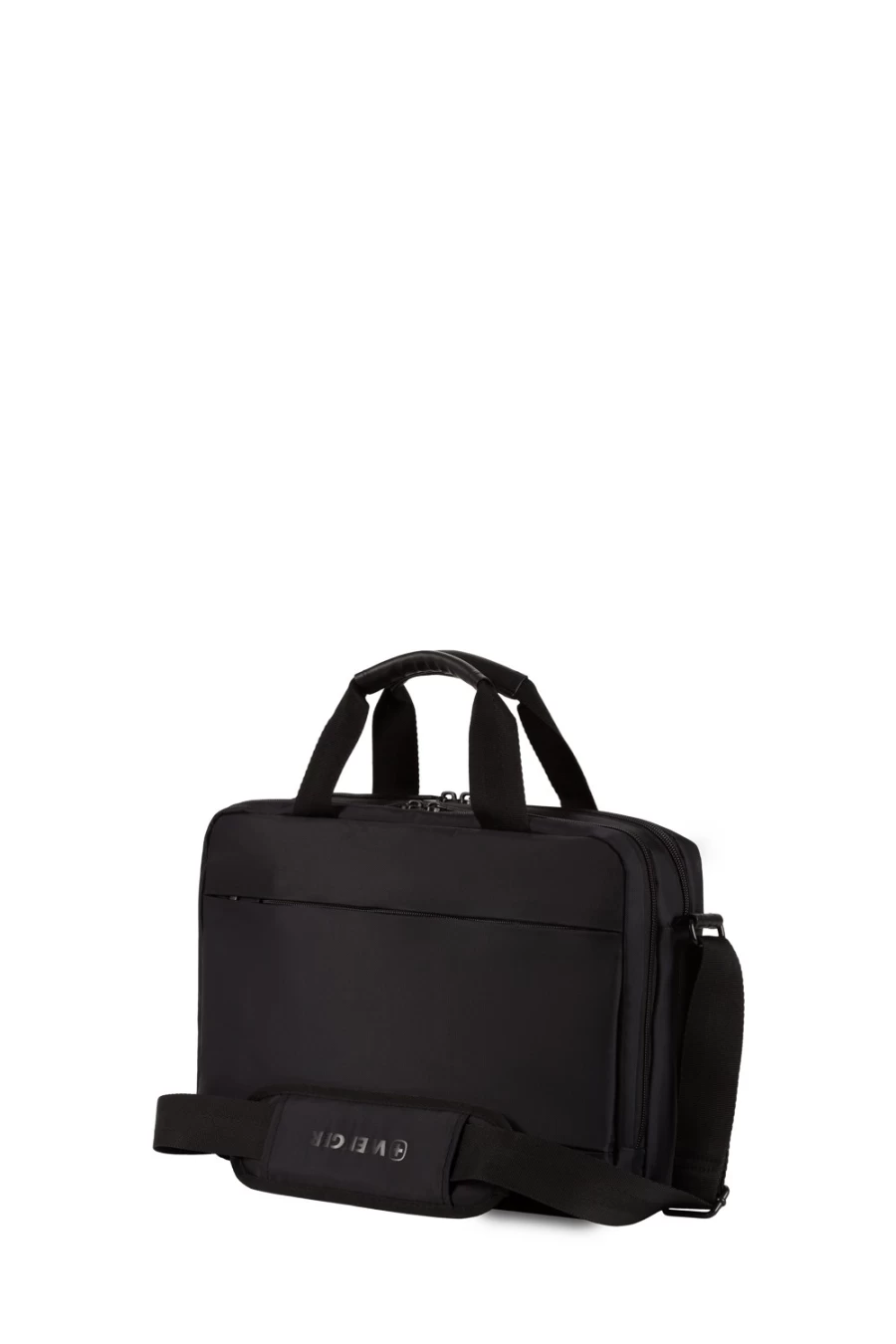 SWISSGEAR 14 Inch Laptop Briefcase - Black Business Laptop Bag with Durable Design for Work & Travel