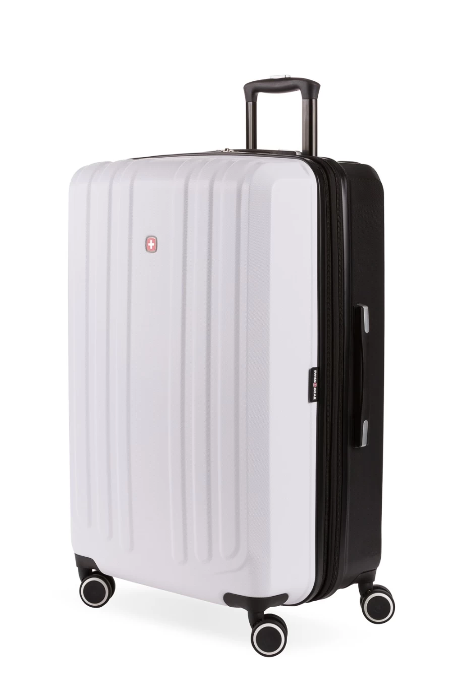 SWISSGEAR 8028 28-Inch Expandable Hardshell Spinner Suitcase, Durable Lightweight Luggage with 360-Degree Wheels
