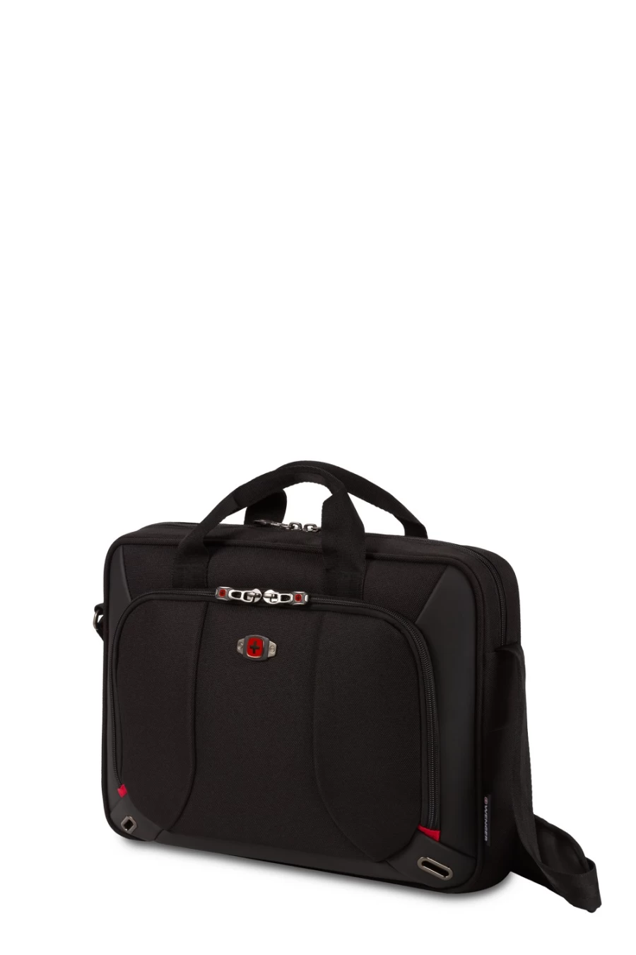 SWISSGEAR 16 Inch Laptop Briefcase - Slim Lightweight Business Laptop Bag for Men & Women, Black