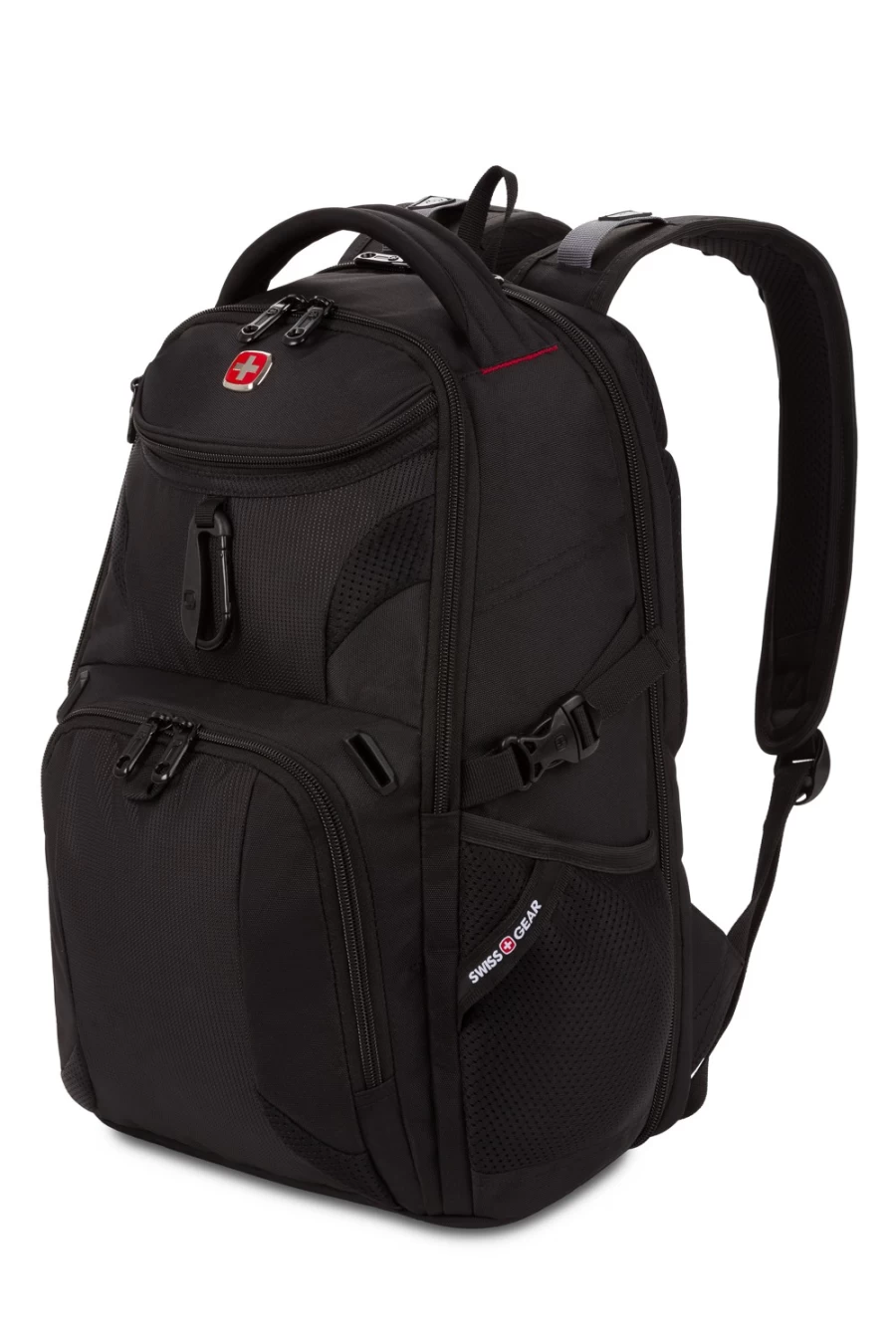 SWISSGEAR Scansmart 3988 Anti-Theft Laptop Backpack - 17 Inch Computer Bag with USB Charging Port, Business Travel Backpack for Men & Women, Durable Water-Resistant Black Daypack