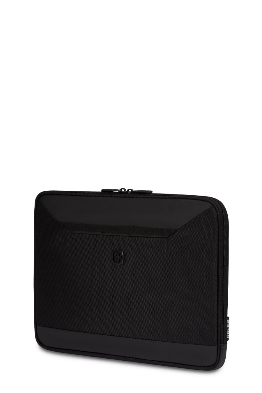 SWISSGEAR 16 Inch Laptop Sleeve with Padding - Ballistic Black Protective Case for MacBook & Notebooks