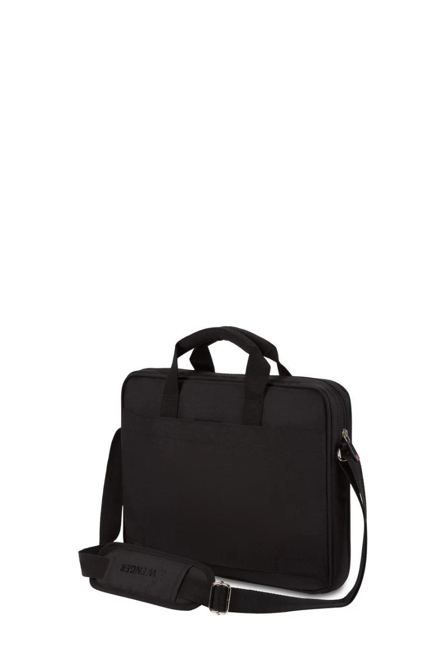 SWISSGEAR 16 Inch Laptop Slim Case - Dark Brushed Slate Durable Lightweight Briefcase for Business Travel