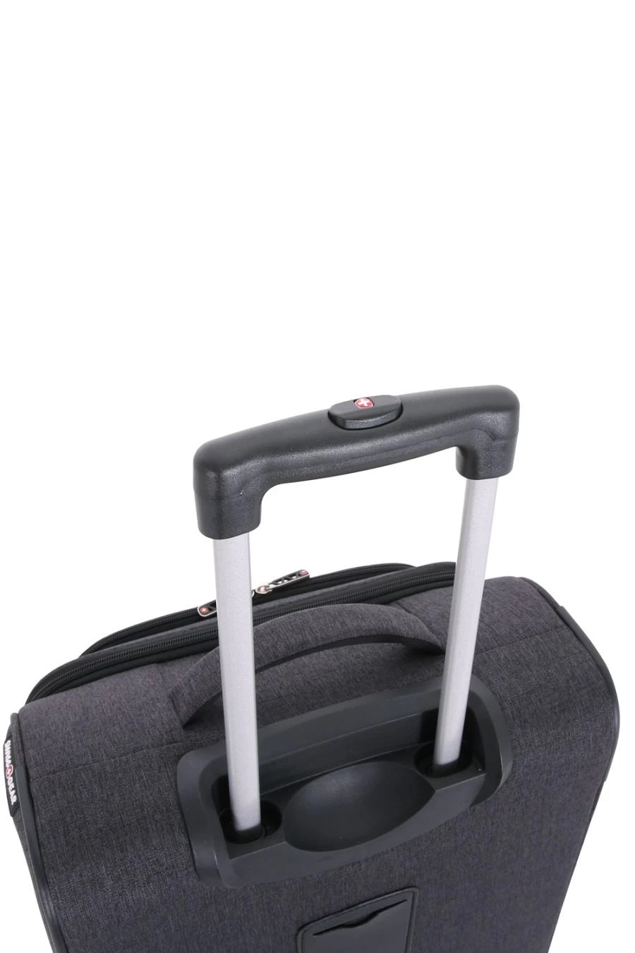 SWISSGEAR 2140 3-Piece Expandable Spinner Luggage Set in Gray Heather – Lightweight Durable Suitcase with 360° Wheels