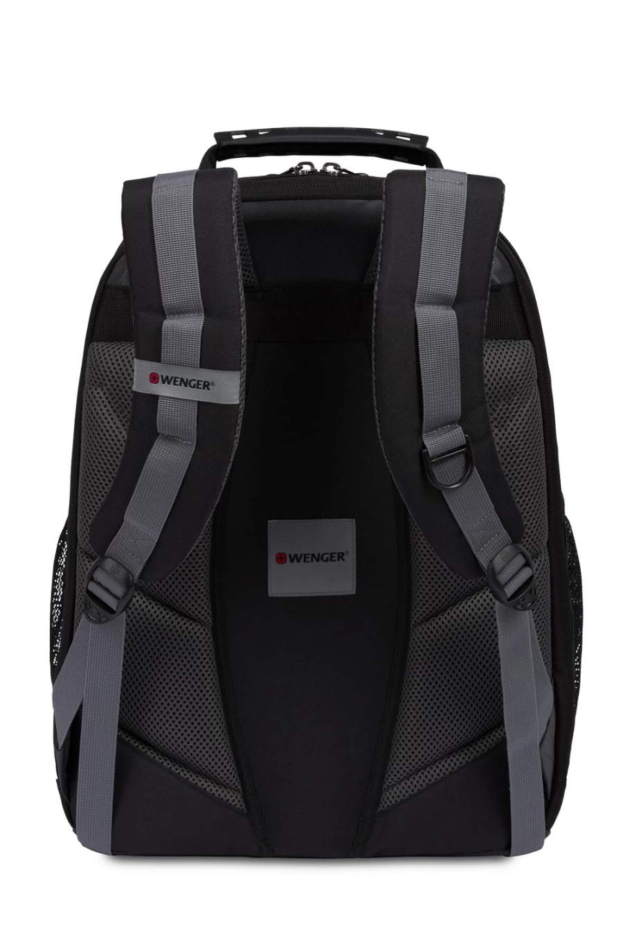 SWISSGEAR 16 Inch Laptop Backpack for Men & Women - Wenger Legacy Black/Gray Business Travel Backpack with USB Charging Port